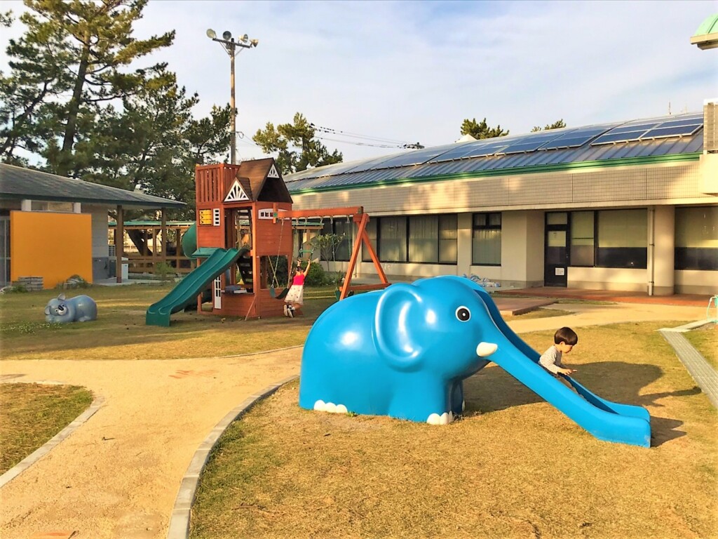 吹上浜フィールドホテルの公園