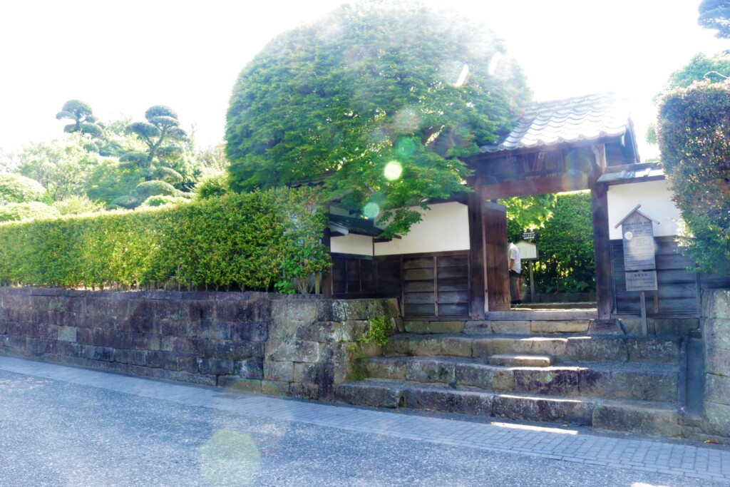 出水麓武家屋敷群の税所邸