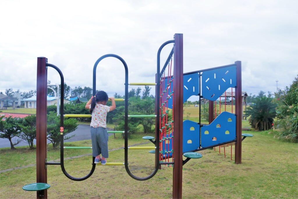 あやまる岬公園のアスレチック