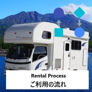 キャンピングカーレンタルご利用の流れ