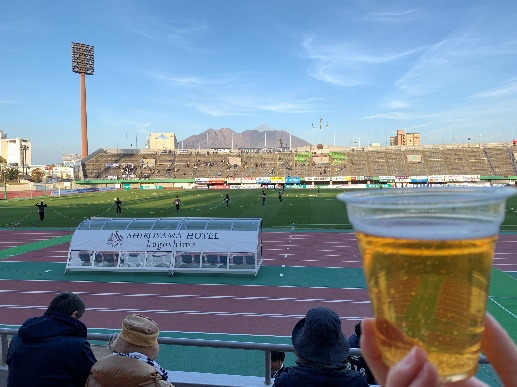 ビール観戦