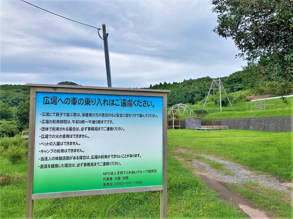 枕崎市にある巨大ブランコ