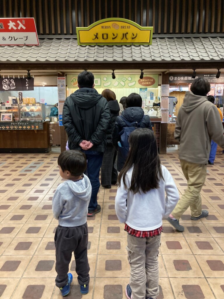 宮原PAのメロンパン