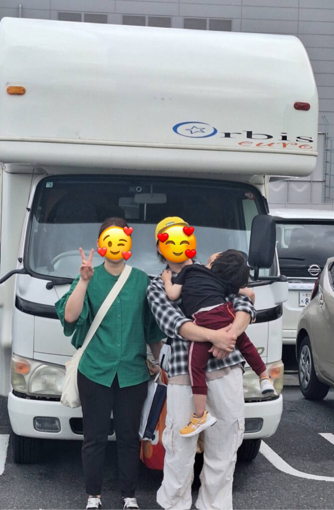 熊本へ結婚式でのキャンピングカーレンタルのご利用